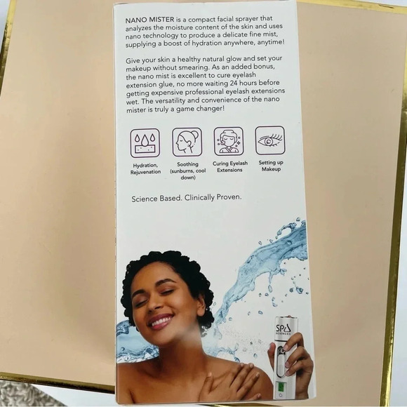 Nano Facial Mist Sprayer with Skin Analyzer and Flawless Brows Bundle! - Picture 3 of 5